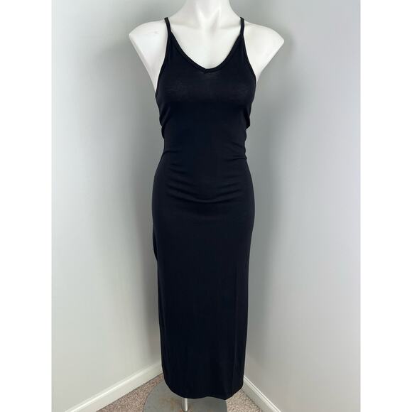 Miken Swim Maxi Bodycon Minimalist Swim Coverup XS - Picture 1 of 7